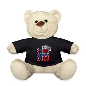 Angeltour Norwegen Angelteam Angelausflug Natur Fi - Teddy - Schwarz - Vorne