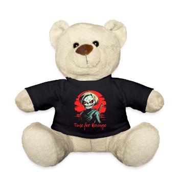 Anime Manga Cartoon: Samurai - Zeit für Rache - Teddy - Schwarz - Vorne