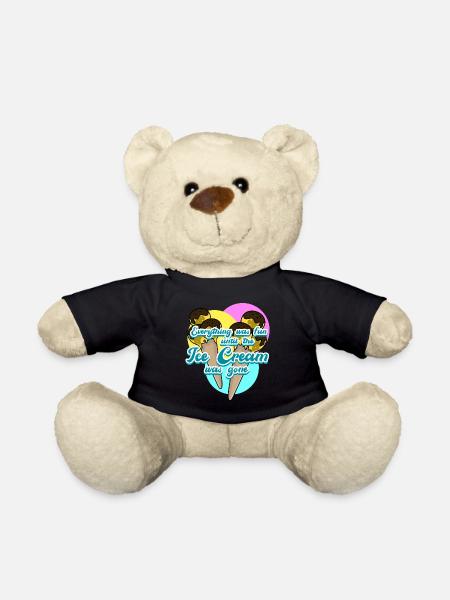 Ice Cream Icecream - Teddy - Schwarz
