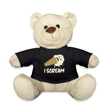 Crème glacée Screaming Crème glacée - Nounours - noir - Devant