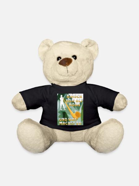 BLÄSER VOM ALPHORN - Teddy - Schwarz