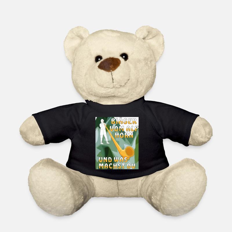 BLÄSER VOM ALPHORN - Teddy - Schwarz