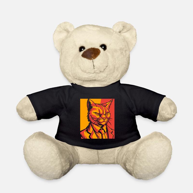 Cat - Teddy Bear - black