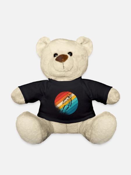 Astronaut Vintage Space Weltall Raumfahrt Astronau - Teddy - Schwarz