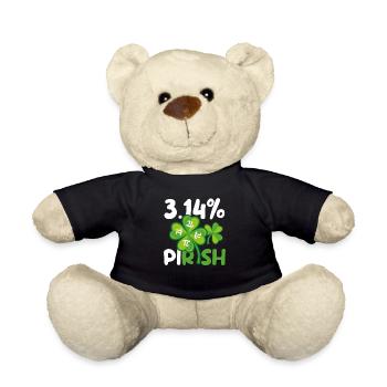3.14% Pirish Drôle St. Patrick’s Math Geek Pi Day - Nounours - noir - Devant