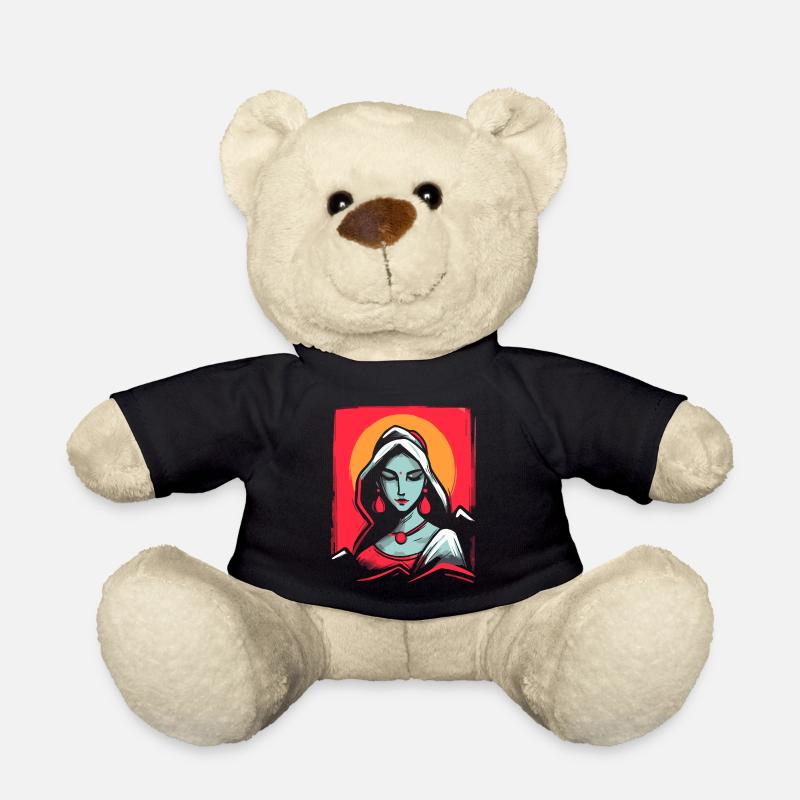 Traditionelle indische Frau - Teddy - Schwarz