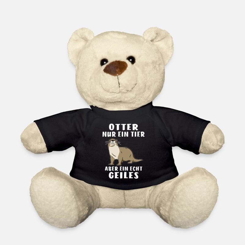 OTTER EIN GEILES TIER - Teddy - Schwarz
