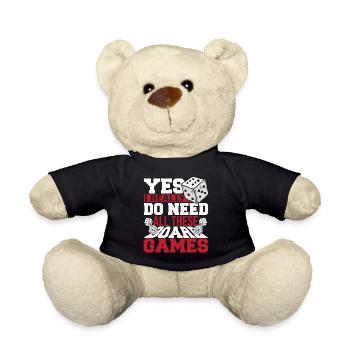 Board Games Game Board Gift - Teddy Bear - black - Front