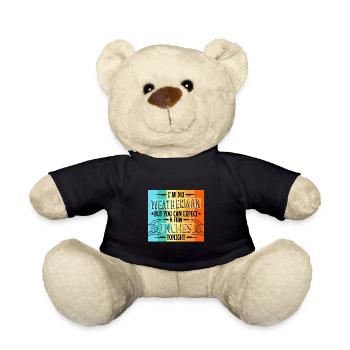Im no weatherman but you can expect a few inches - Teddy Bear - black - Front