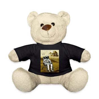CHAISE LONGUE ASTRONAUTE FIRST OFF CHILLS - Nounours - noir - Devant