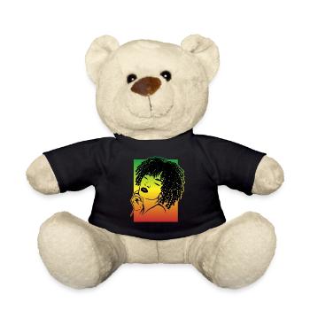 Strong Statement Bluntly Cool - Teddy Bear - black - Front