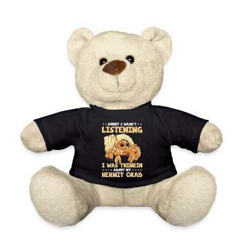 Fruits de mer, Fruits de mer, Moules, Bernard-l’ermite - Nounours - noir - Devant