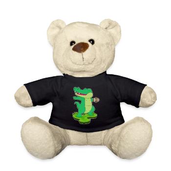 Crocodile Football Américain Sports - Nounours - noir - Devant