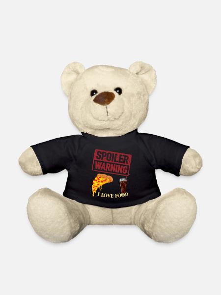 Spoiler alert - Teddy Bear - black