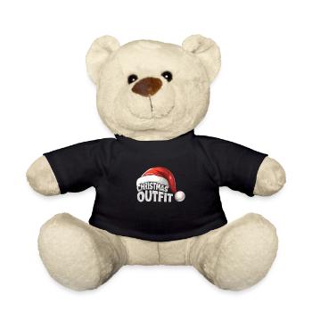 Tenue de Noël - Nounours - noir - Devant