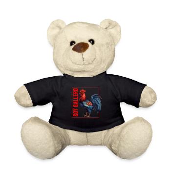 Gallero Pelea De Gallos Hombre Papá Padre Tío - Teddy Bear - black - Front