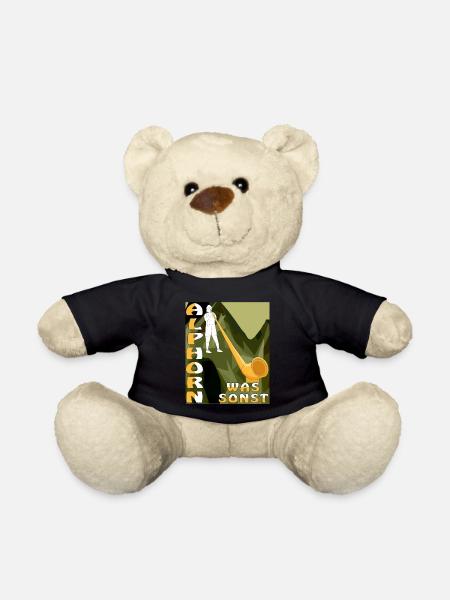 ALPHORN WAS SONST - Teddy - Schwarz