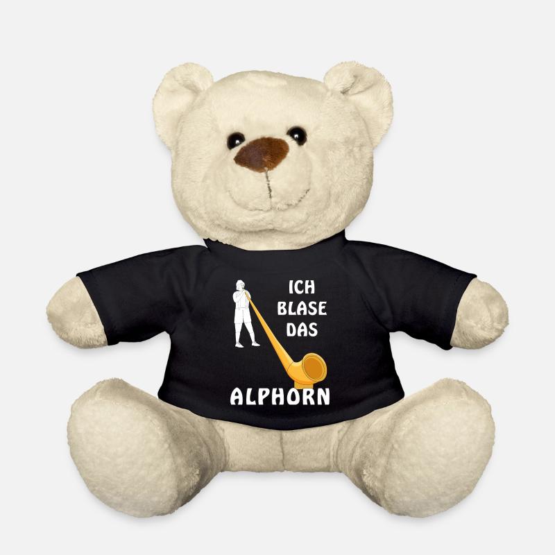 ICH BLASE DAS ALPHORN - Teddy - Schwarz