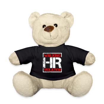 Violation de l’heure de marche 6 - Nounours - noir - Devant