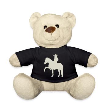 Action Pure Horse Dynamics - Teddy Bear - black - Front
