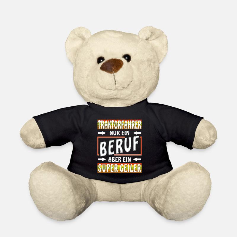 TRAKTORFAHRER - Teddy - Schwarz