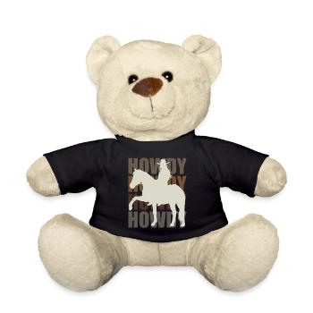 Salut! Western Rider Salutation et plaisir - Nounours - noir - Devant