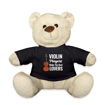 Geigenspieler Machen Die Besten Liebhaber Geiger - Teddy - Schwarz - Vorne