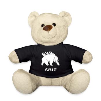 EISBÄR SHIT - Teddy - Schwarz - Vorne