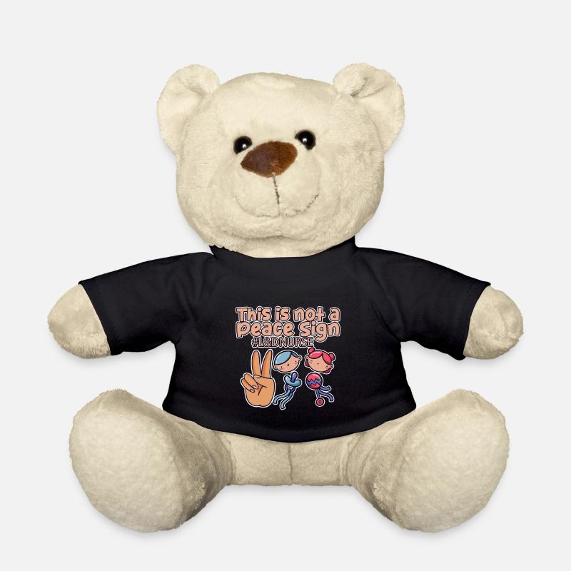 Ce n’est pas un signe de paix, infirmière L&D 4 - Nounours - noir