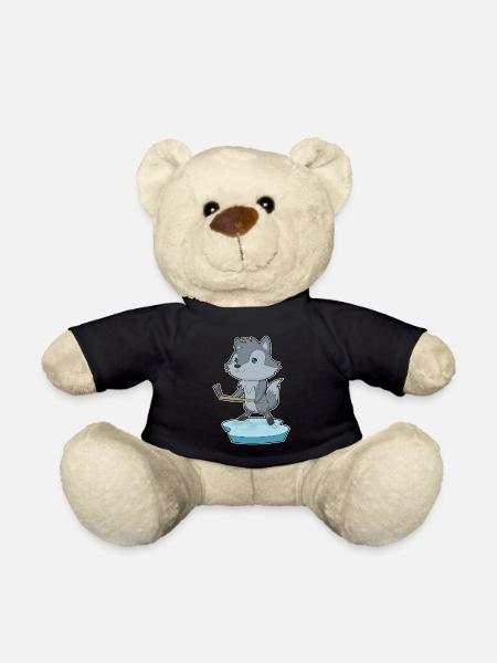 Wolf Eishockey Eishockeyschläger - Teddy - Schwarz