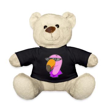 Flamingo Sonnenbrille - Teddy - Schwarz - Vorne