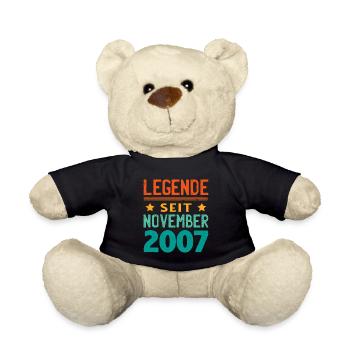 November 2007 Legende seit 16 Jahren Mann Frau - Teddy - Schwarz - Vorne