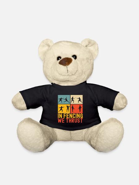 Fechten Fechtsport - Teddy - Schwarz