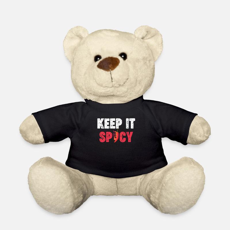 Keep It Spicy Food Liebhaber Koreanische Küche - Teddy - Schwarz