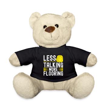 Fliesenleger Bodenleger - Teddy - Schwarz - Vorne