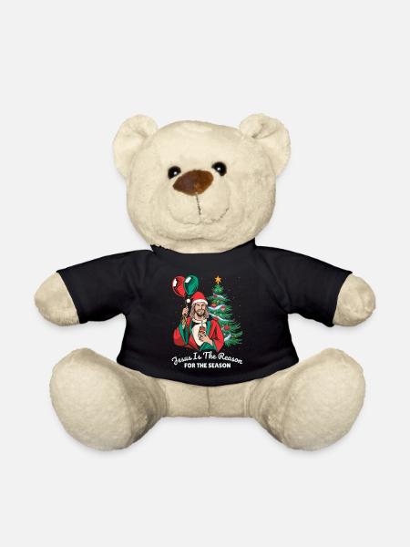 Jesus ist der Grund für diese christliche Zeit - - Teddy - Schwarz