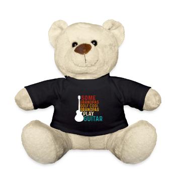 Manche Großväter Golfen Coole Großväter Spielen - Teddy - Schwarz - Vorne
