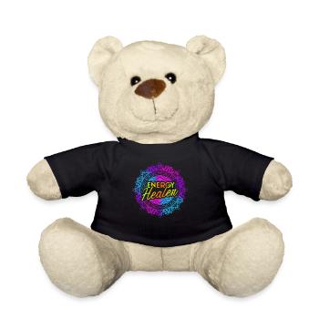 Chakra Guérison Holistique Mains Guérisseur Énergétique Reiki - Nounours - noir - Devant