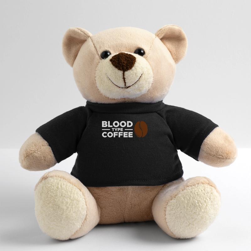 Blood type coffee Teddy Bear