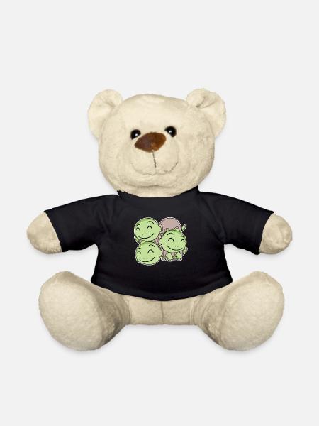 Schildkröte Motiv - Teddy - Schwarz