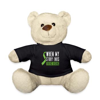 Organ Donor Organ Transplant Organ Donation - Teddy Bear - black - Front