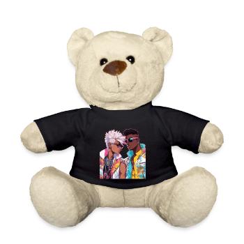 Le cœur de l’anime saute les battements - Nounours - noir - Devant