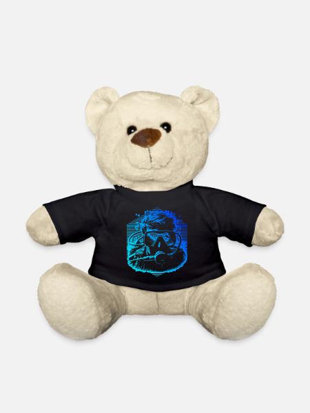 Scuba Diver Plongeur Homme Scuba Diver - Nounours - noir