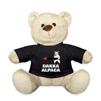 Dakka Alpaca - Teddy - Schwarz - Vorne