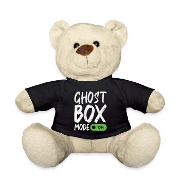 Paranormal Investigator Ghost Hunting - Teddy Bear - black - Front