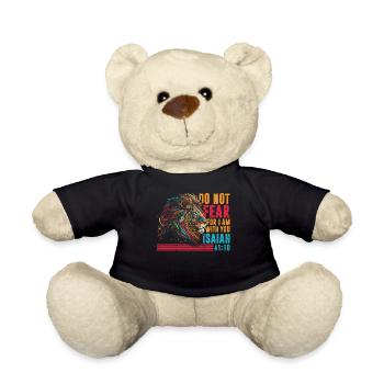 Fürchte dich nicht, denn ich bin - Teddy - Schwarz - Vorne