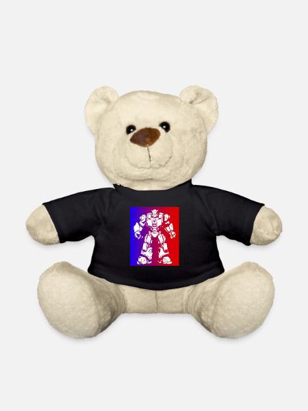 roboter robi cyborg KI künstliche intelligenz AI s - Teddy - Schwarz