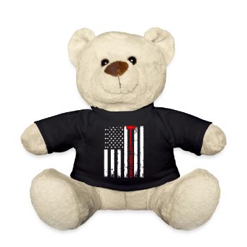Jeu de Croquet Croquet US Flag Joueur de Croquet Sexy - Nounours - noir - Devant