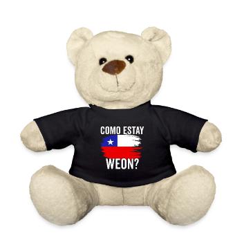 Chile Flagge Stolz Chilenische Lustige Camiseta Chilena - Teddy - Schwarz - Vorne