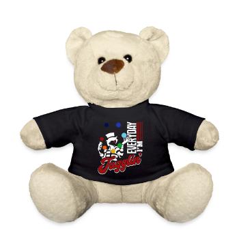 Juggling Everyday I'm Juggling - Teddy Bear - black - Front
